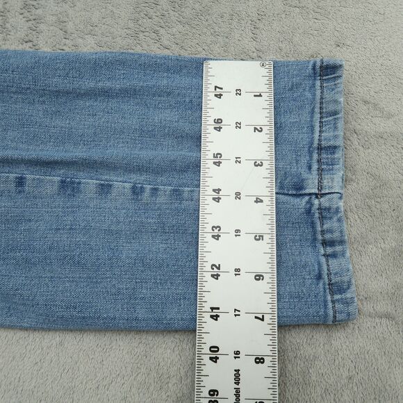 Wrangler Retro Jeans Mens Fits 30x32 (No Tag) Blue Slim Straight Stretch Denim - Picture 7 of 16